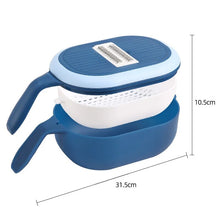 Lade das Bild in den Galerie-Viewer, 360 Rotate Vegetable Cutter Shredders Slicers Chopper Fruit Potato Peeler Grater Kitchen Accessories With Basket